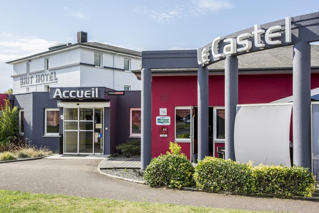 Brit Hotel Rennes Le Castel Exterior foto